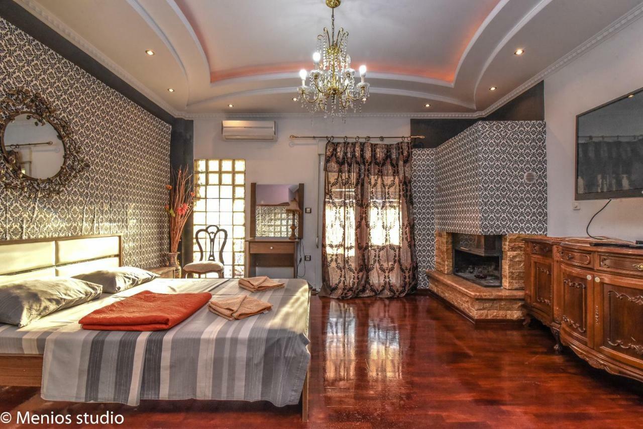 Menios Apartments And Studios Nea Kallikrateia ภายนอก รูปภาพ