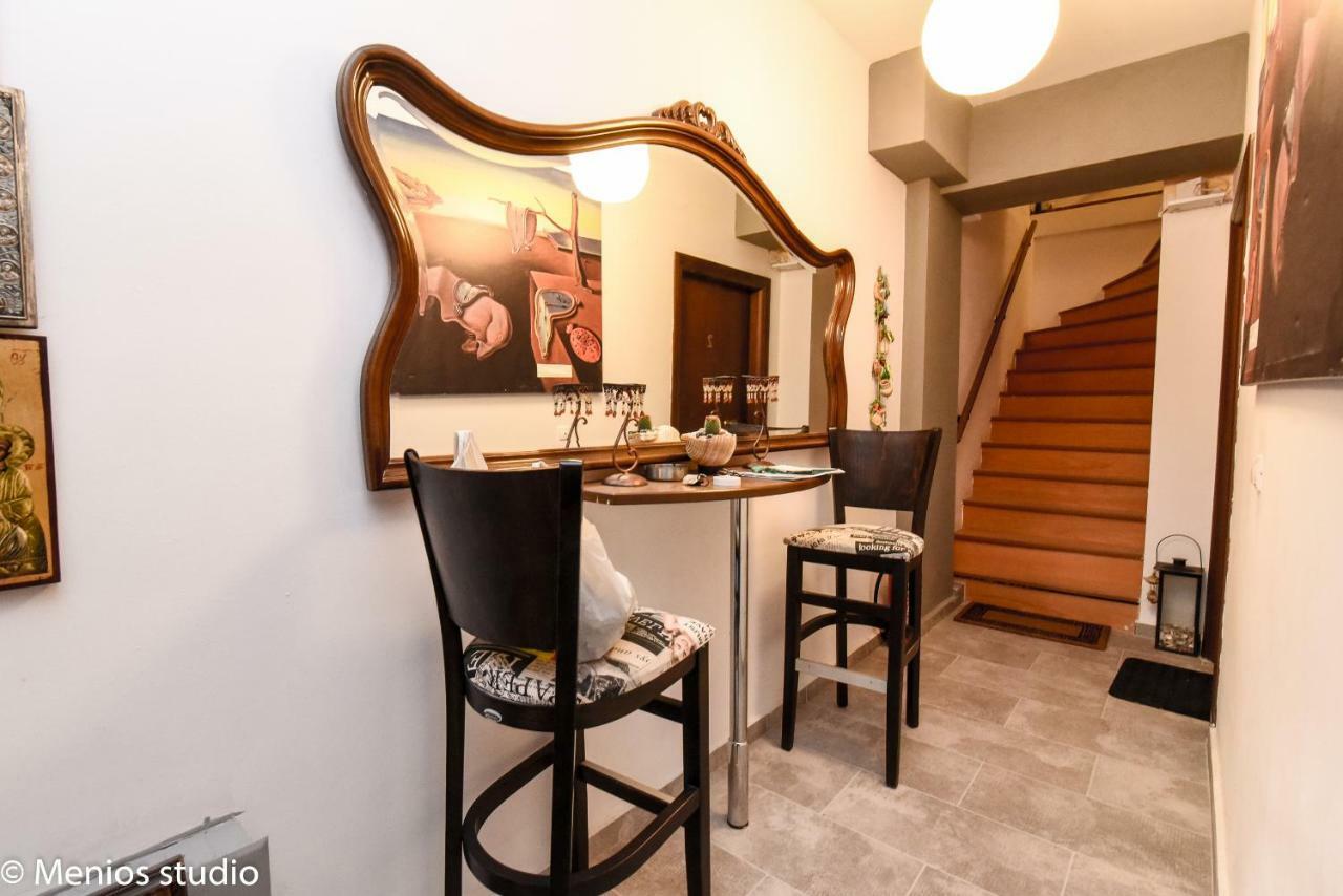 Menios Apartments And Studios Nea Kallikrateia ภายนอก รูปภาพ
